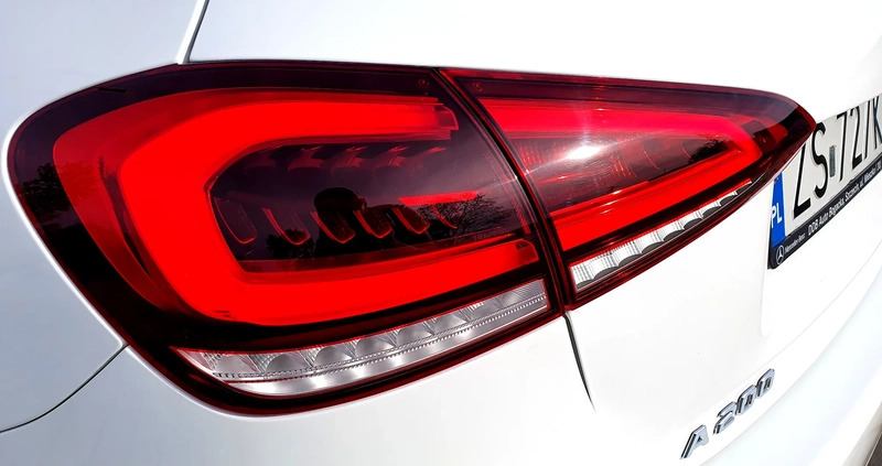 Mercedes-Benz Klasa A cena 105000 przebieg: 65350, rok produkcji 2018 z Szczecin małe 254